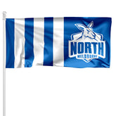 North Melbourne Kangaroos AFL Flag – 90cm X 150cm Heavy-Duty Supporters Banner | Quadruple-Stitched & Weatherproof